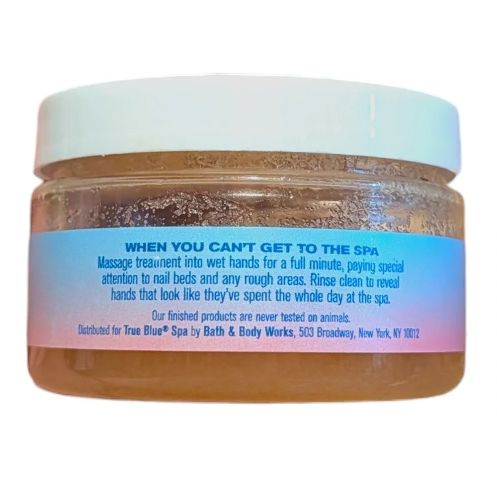 Bath & Body Works True Blue Spa Just a Minute 60-Second Manicure Scrub‎ 5 oz